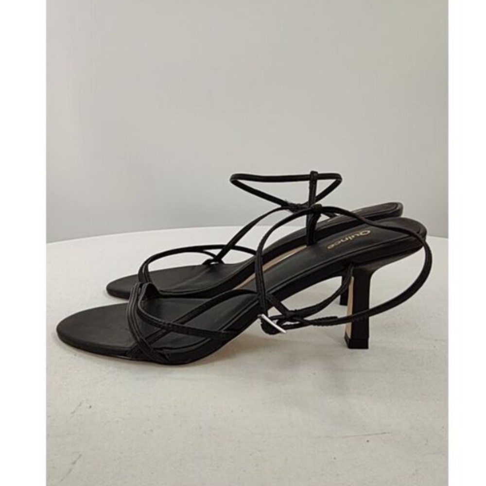 Quince Italian Leather 70mm Strappy Heel size 8 - Picture 6 of 8
